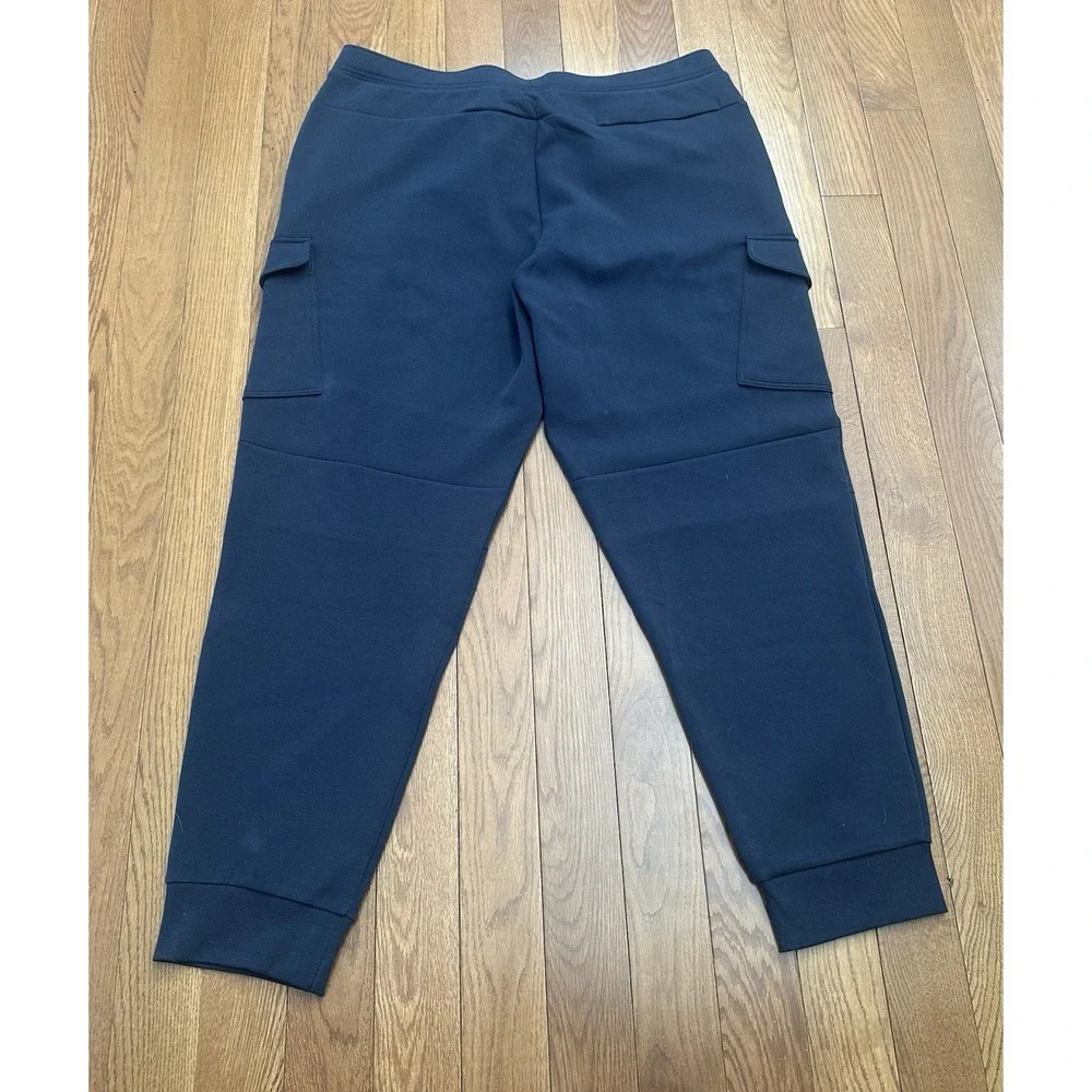 Polo‎ Ralph Lauren Cargo Joggers Mens 3XLT Navy Double Knit Sweatpants NEW NWT